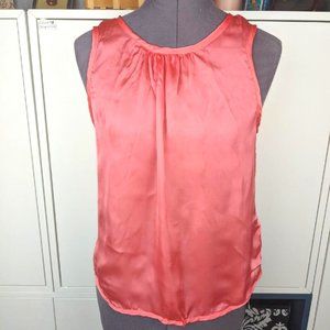 NEW Silky Open Back Sleeveless Top